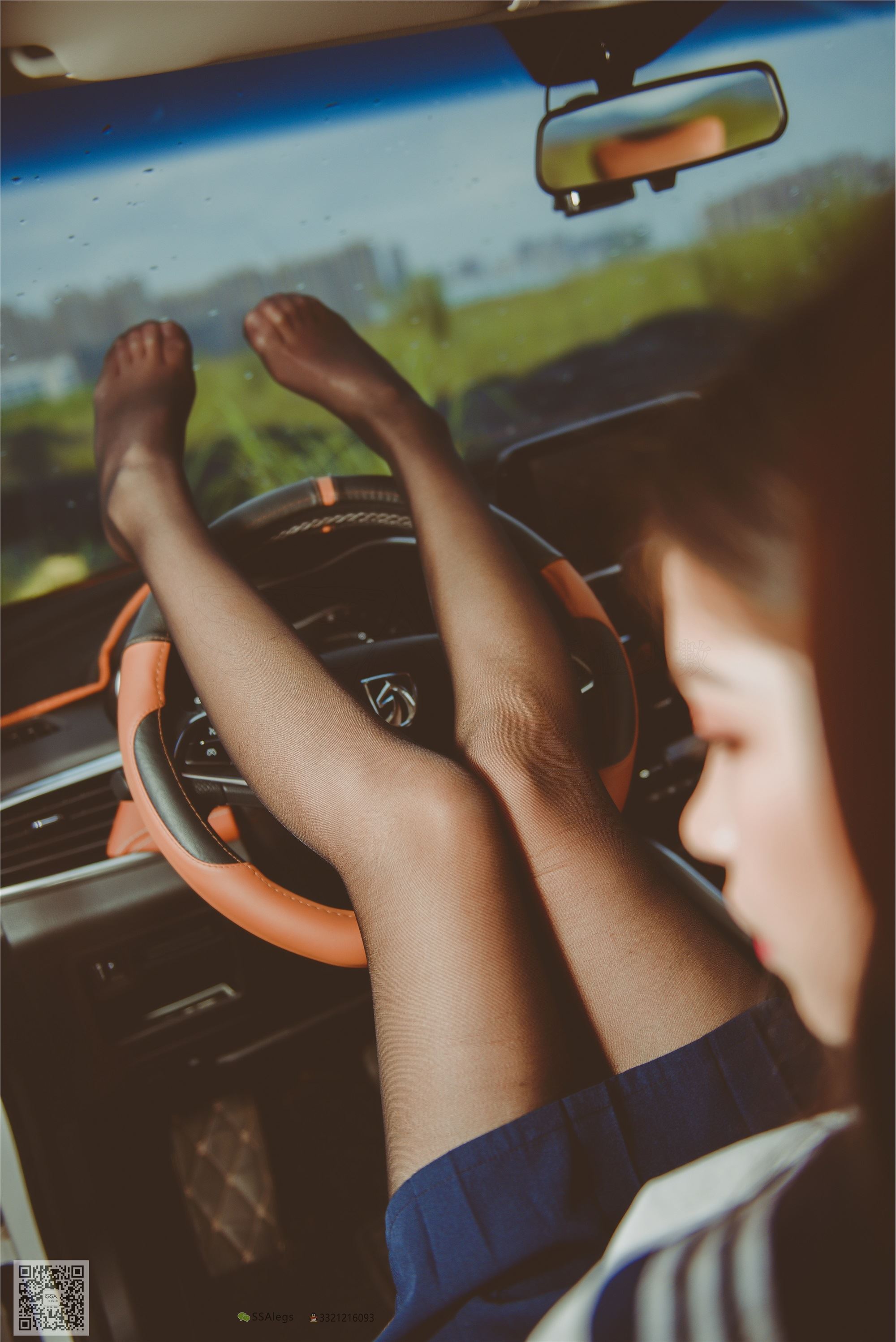 SSA丝社 NO.017 佳佳 小丝妹佳佳练车记